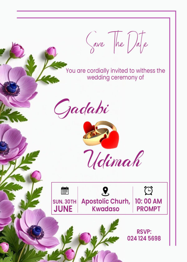 Wedding Flyers
